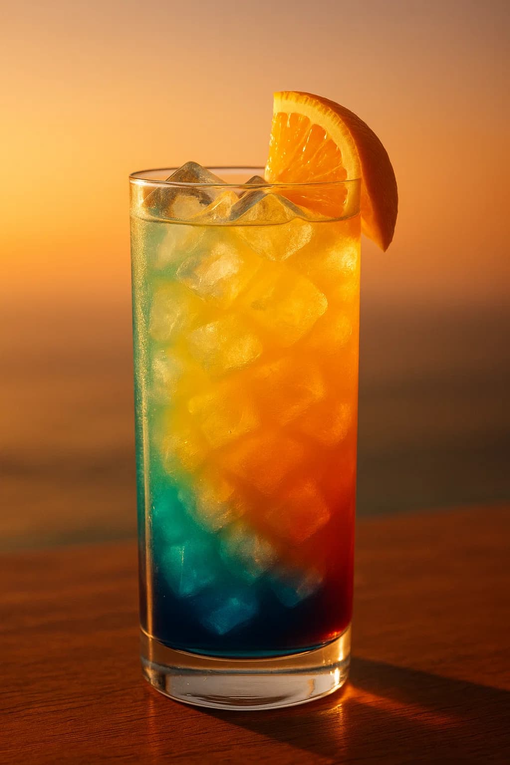 Redbull Sunset Mocktail